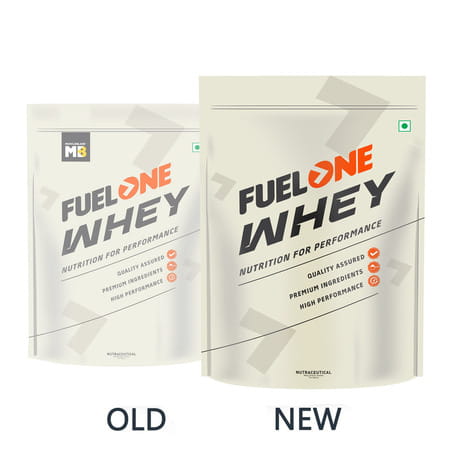 Fuel One Whey Protein (Mango | 1kg / 2.2lbs) | 24g Protein | 5.29g Bcaa & 4.2g Glutamic Acid