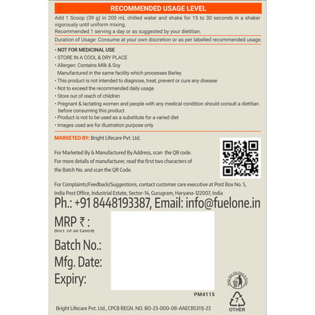 Fuel One Whey Protein (Mango | 1kg / 2.2lbs) | 24g Protein | 5.29g Bcaa & 4.2g Glutamic Acid