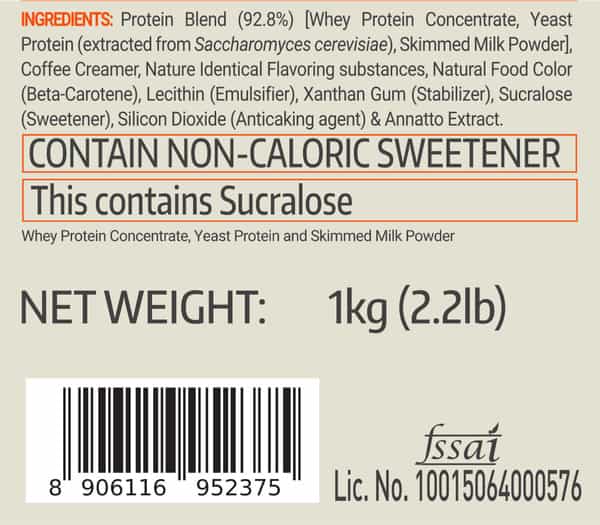 Fuel One Whey Protein | Mango | 1Kg (2.2Lbs) | 24G Protein Per Scoop | 4.90G Bcaa
