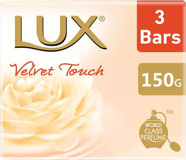 Lux Velvet Touch Jasmine And Almond Oil Soap Bar 3 X 150 Gm