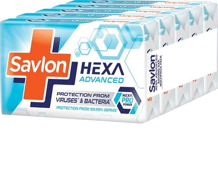 Savlon Hexa Advanced Soap 125g (Pack Of 5)
