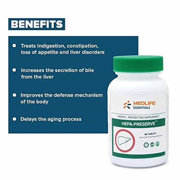 Hepa Preserve Pack Of 3 Tablet 3*100 Medlife Essential