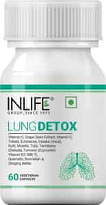 Inlife Lung Detox Supplement With Stinging Nettle Supports Healthy Lungs - 60 Vegetarian Capsules