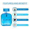 Ajmal Shiro Eau De Parfum 90Ml Perfume For Men And Blu Eau De Parfum 90Ml Perfume For Men