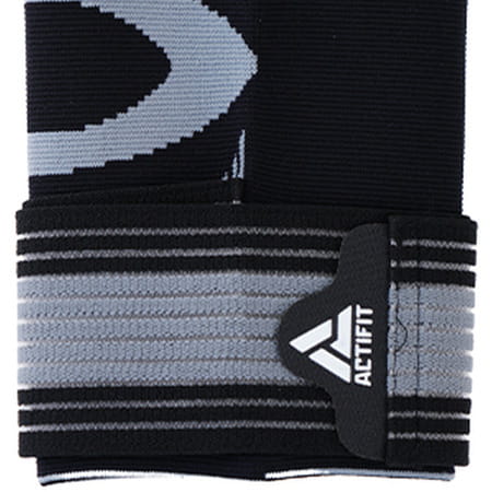 Actifit Knee Support With Adjustable Band | Compression Brace For Pain Relief | Sports & Gym - M