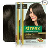 Streax Hair Colour With Walnut & Argan Oil L Brown-Regular(Pack Of 2)