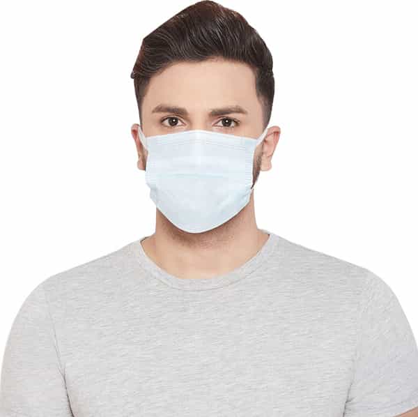 Romsons Dispo Guard 3 Ply Face Mask With Softest Ear Loops 50 Pcs
