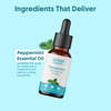 Aravi Organic Peppermint Essential Oil - Refreshes & Energizes | Promotes Healthy Scalp & Hair 15Ml