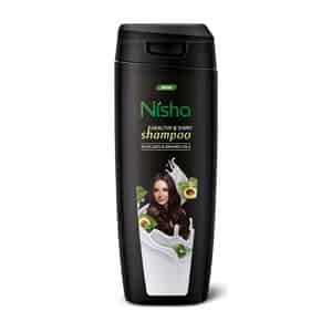 Nisha Healthy & Shiny Shampoo 340ml | Avocado & Brahmi Shampoo For Strong Beautiful Hair