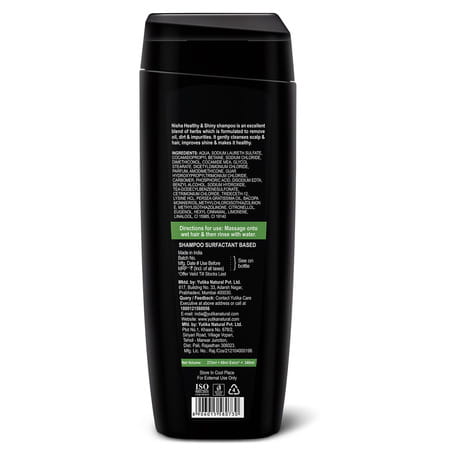 Nisha Healthy & Shiny Shampoo 340ml | Avocado & Brahmi Shampoo For Strong Beautiful Hair