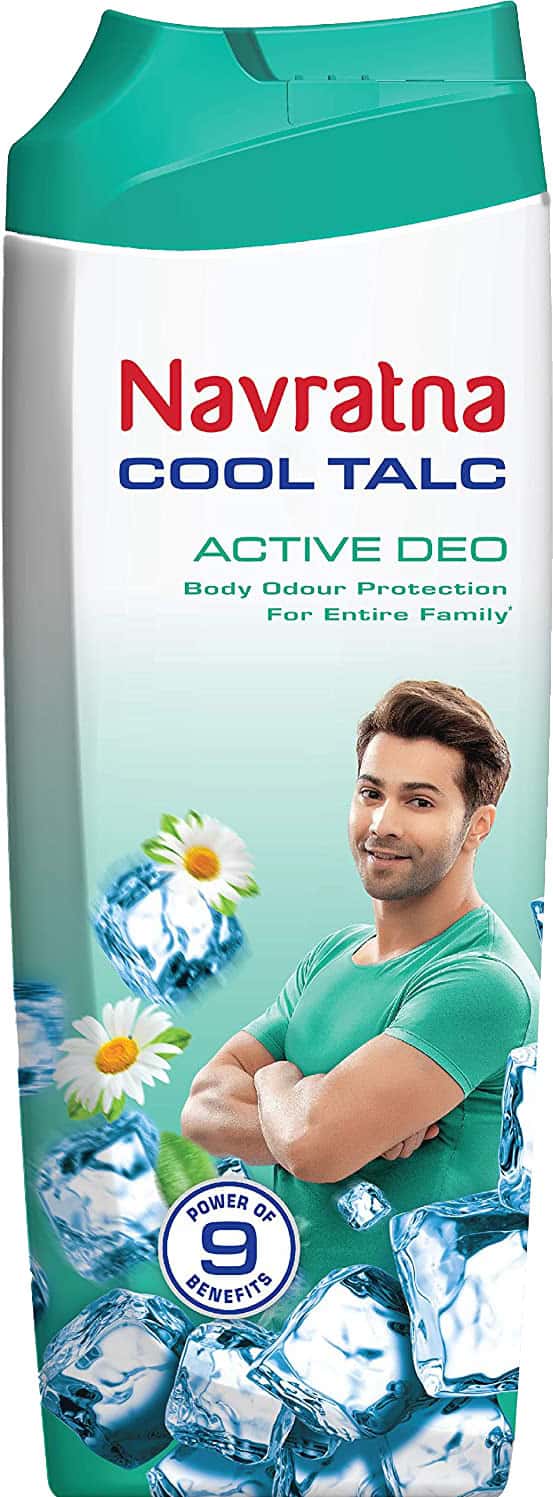 Navratna Cool Talc (Active Deo) Bottle Of 400 G