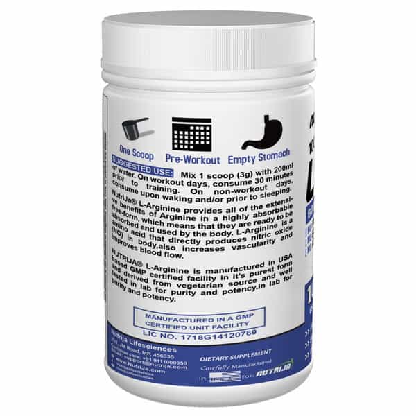 Nutrija-L-Arginine- Tangy Orange - 200 Grams