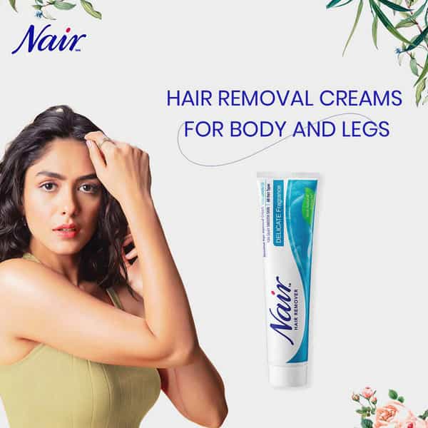 Nair Sensitive Hair Remover Cream - Delicate Fragrance - 110G