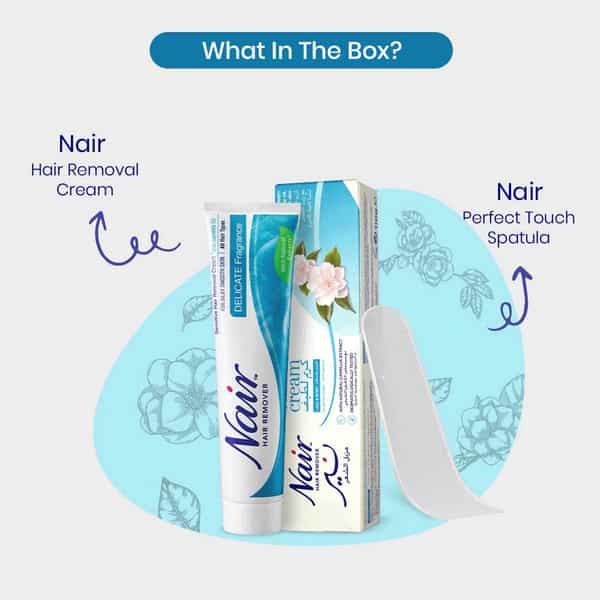 Nair Sensitive Hair Remover Cream - Delicate Fragrance - 110G