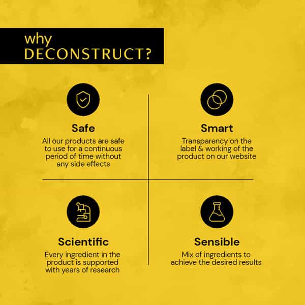 Deconstruct Niacimide Brightening Facewash- 2% Niacimide + 2% Liquorice Root Extract (100Ml)