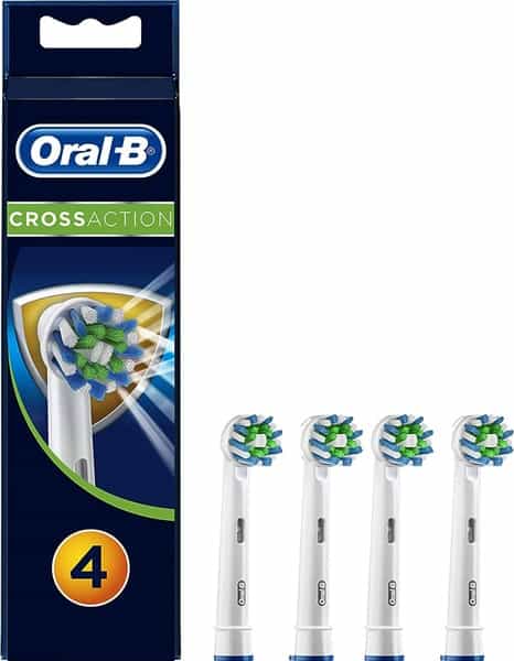 Oral-B Cross Action  Toothbrush Replacement Heads (Pack Of 4)