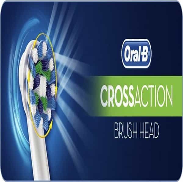 Oral-B Cross Action  Toothbrush Replacement Heads (Pack Of 4)