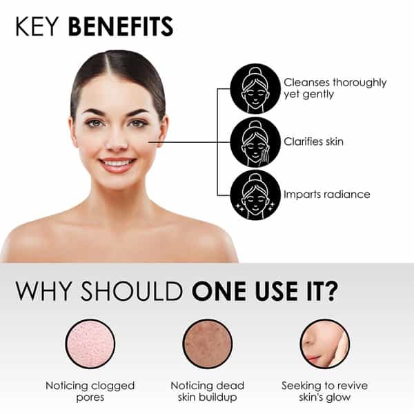 Good Vibes Deep Cleansing Face Scrub - Activated Charcoal - 50 Gm