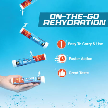 Muscleblaze Fuel One Sports Hydr8 (Lemon | 20 Effervescent Tablets)