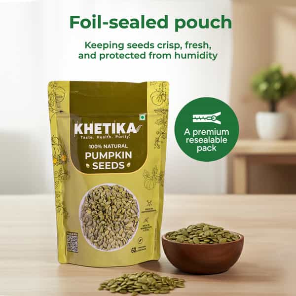 Khetika Premium Pumpkin Seeds 500G