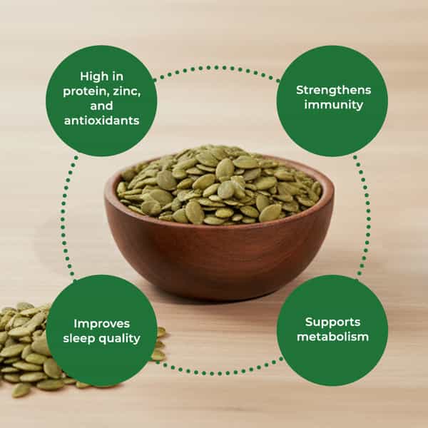 Khetika Premium Pumpkin Seeds 500G