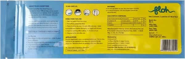 Floh Crampfree Pain Relief Patch Pack Of 2