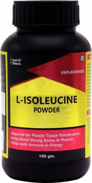 Healthvit Fitness L - Isoleucine Powder - Unflavoured -100Gm