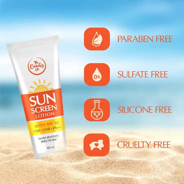 The Beauty Co. Sun Screen Lotion Spf 50 (100 Ml)