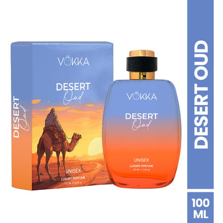 Vokka Desert Oud 100ml | Luxury Long Lasting Perfume For Men & Women | Arabic Scent Eau De Parfum