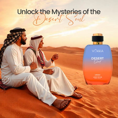 Vokka Desert Oud 100ml | Luxury Long Lasting Perfume For Men & Women | Arabic Scent Eau De Parfum
