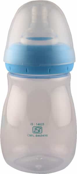 Mothercare Wide Neck Bottle - Blue - 250Ml
