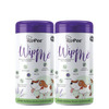 Puppee Wipe Me 200Pcs Pet Wet Wipes (Pack Of 2) With Lavender Essential | Vitamin E & Olive Oil