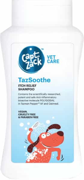 Captain Zack Vet Care - Tazsoothe Itch Relief Shampoo For Dogs 500 Ml
