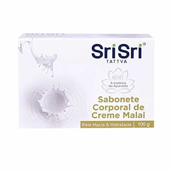 Sri Sri Tattva Malai Cream Soap - Relaxes | Refreshes & Rejuvenates | 100 G
