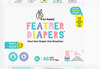 R For Rabbit Feather Diaper Pants Size Xl|Extra Large For Baby Of 12-17 Kgs (Pack Of 46)