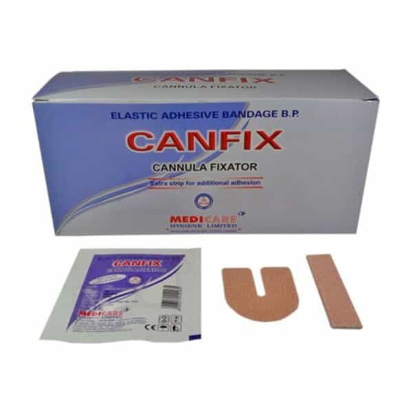 Cannfix Cannula Fixator M 5 Cm X 6 Cm Elastic Adhesive Bandage 1 No's