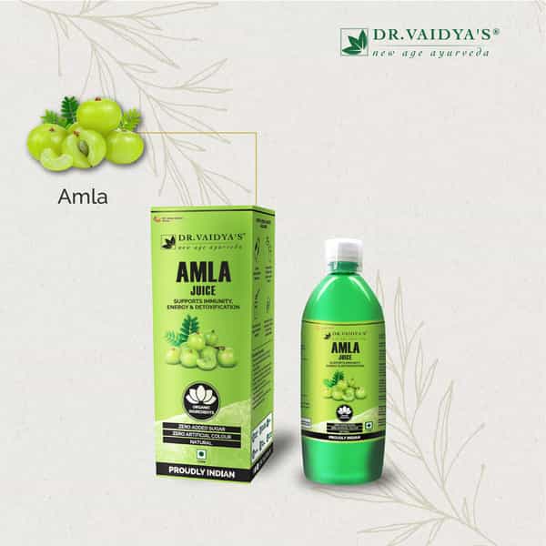 Dr. Vaidya's Amla Juice - 1 Litre