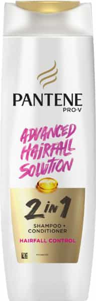 Pantene 2 In 1 Hairfall Control Shampoo + Conditioner -340Ml