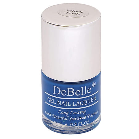 Debelle Gel Nail Lacquer Velvette Truffle Sapphire Blue Nail Polish-8Ml