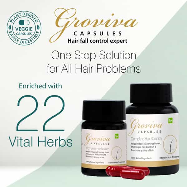 Groviva Hair Care Capsules (10 Caps) (Pack Of 1)