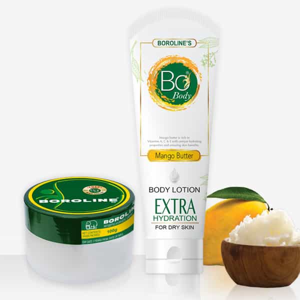Boroline Bo Body Lotion 100 Ml +Antiseptic Ayurvedic Cream 100 Gm | 2 Pack