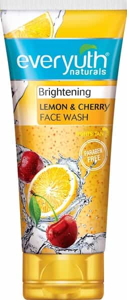Everyuth Naturals Brightening Lemon & Cherry Face Wash - 100G