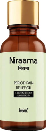 Imbue Niraama Period Pain Relief Oil | Effective Formulation To Relieve Pain (15ml)