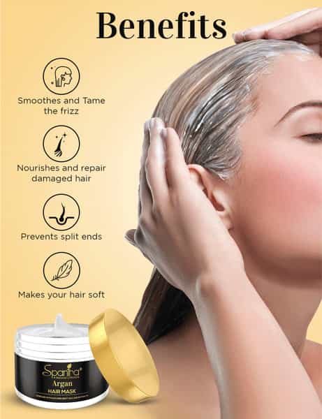 Spantra Argan Oil Hair Mask 250Gm