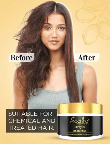 Spantra Argan Oil Hair Mask 250Gm