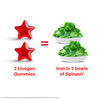 New Livogen Iron Gummies Strawberry Flavour| Iron Helps Reduce Tiredness & Hair Fall| 30 Veg Gummies