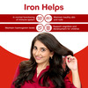 New Livogen Iron Gummies Strawberry Flavour| Iron Helps Reduce Tiredness & Hair Fall| 30 Veg Gummies