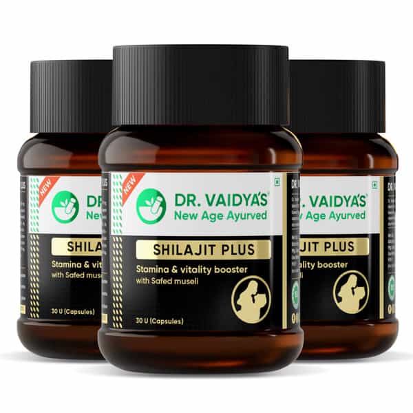 Dr. Vaidya's Shilajit Plus Pack Of 3