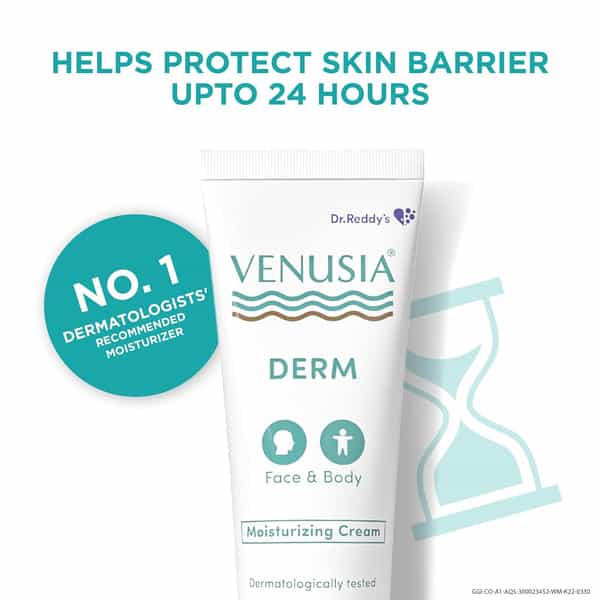 Venusia Derm Moisturing | Cream | 75 Gm | Pack Of 24