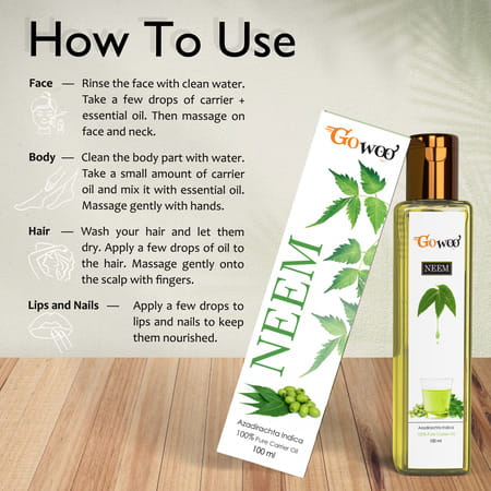 Pack Of 2 Benzoin Essential Oil And Neem Oil - 100% Pure & Natural Oil